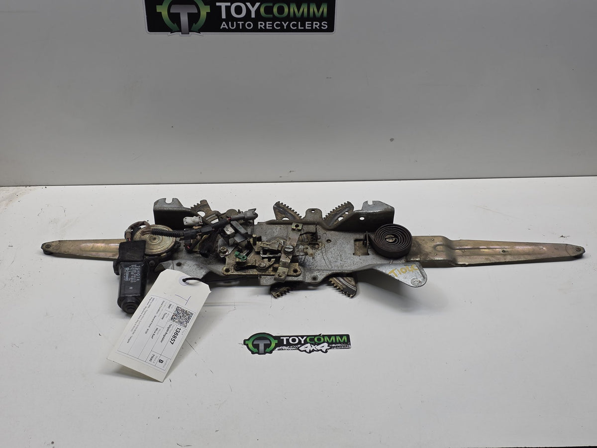 1989 to 1995- Toyota Hilux Surf N120 N130- Tailgate Regulator- Regulator Assy (Reg & Motor)