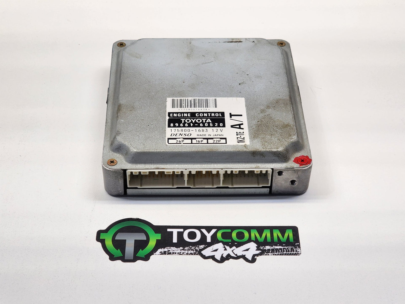 Jul 1996 to Jan 2003 - Toyota Land Cruiser Prado 95 Series Diesel 3.0L Engine Code 1KZ-TE Automatic - Engine ECU - Ecu Only