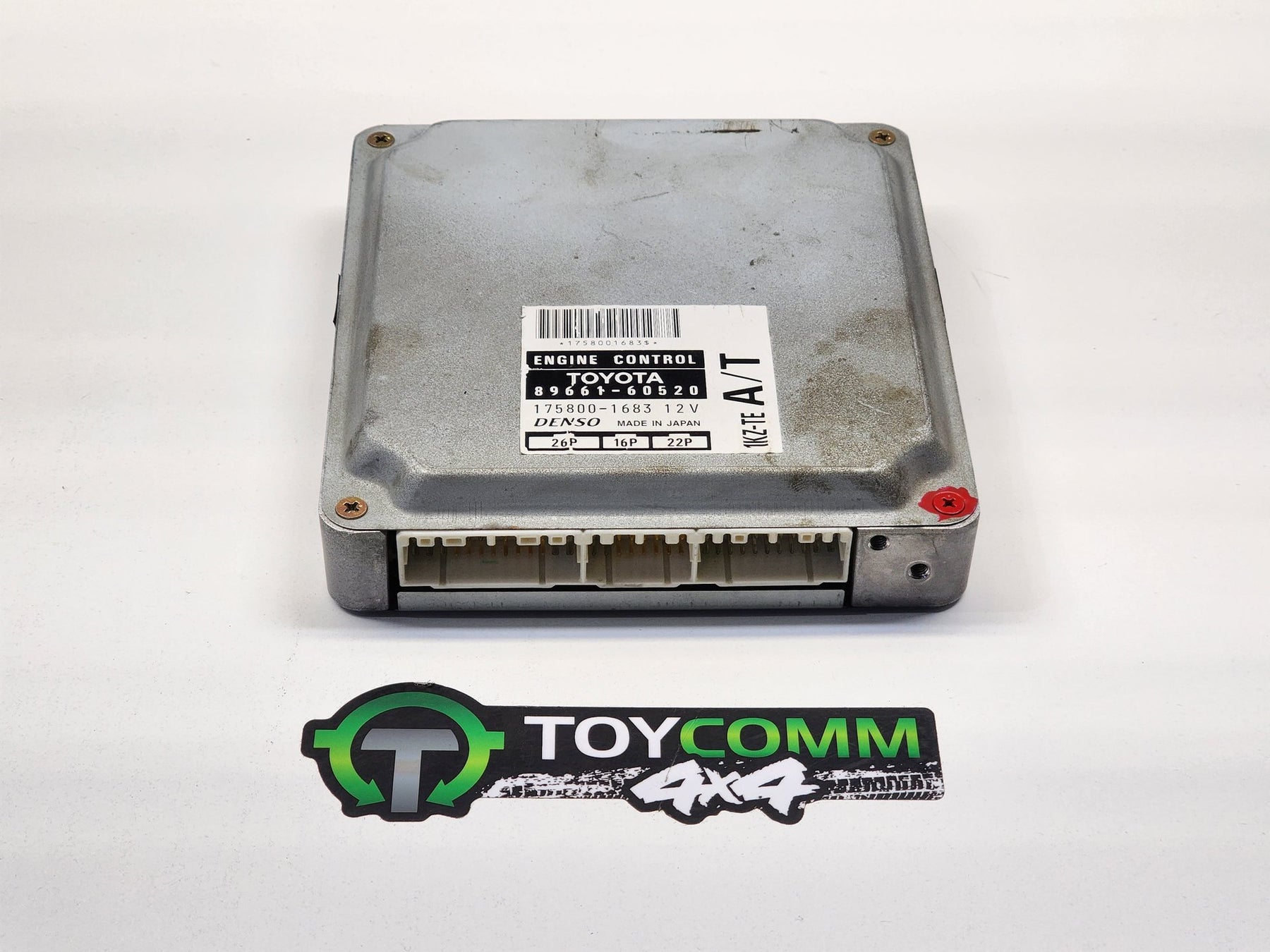 Jul 1996 to Jan 2003 - Toyota Land Cruiser Prado 95 Series Diesel 3.0L Engine Code 1KZ-TE Automatic - Engine ECU - Ecu Only