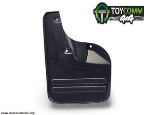 Mar 2005 to Aug 2015- Toyota Hilux 4WD- Mud Flaps- Rh Front, Flared Type