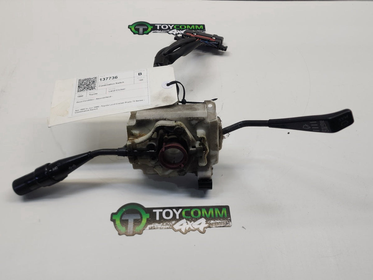 Apr 1990 to Jun 1996 - Toyota Land Cruiser Prado 70 Series - Combination Switch