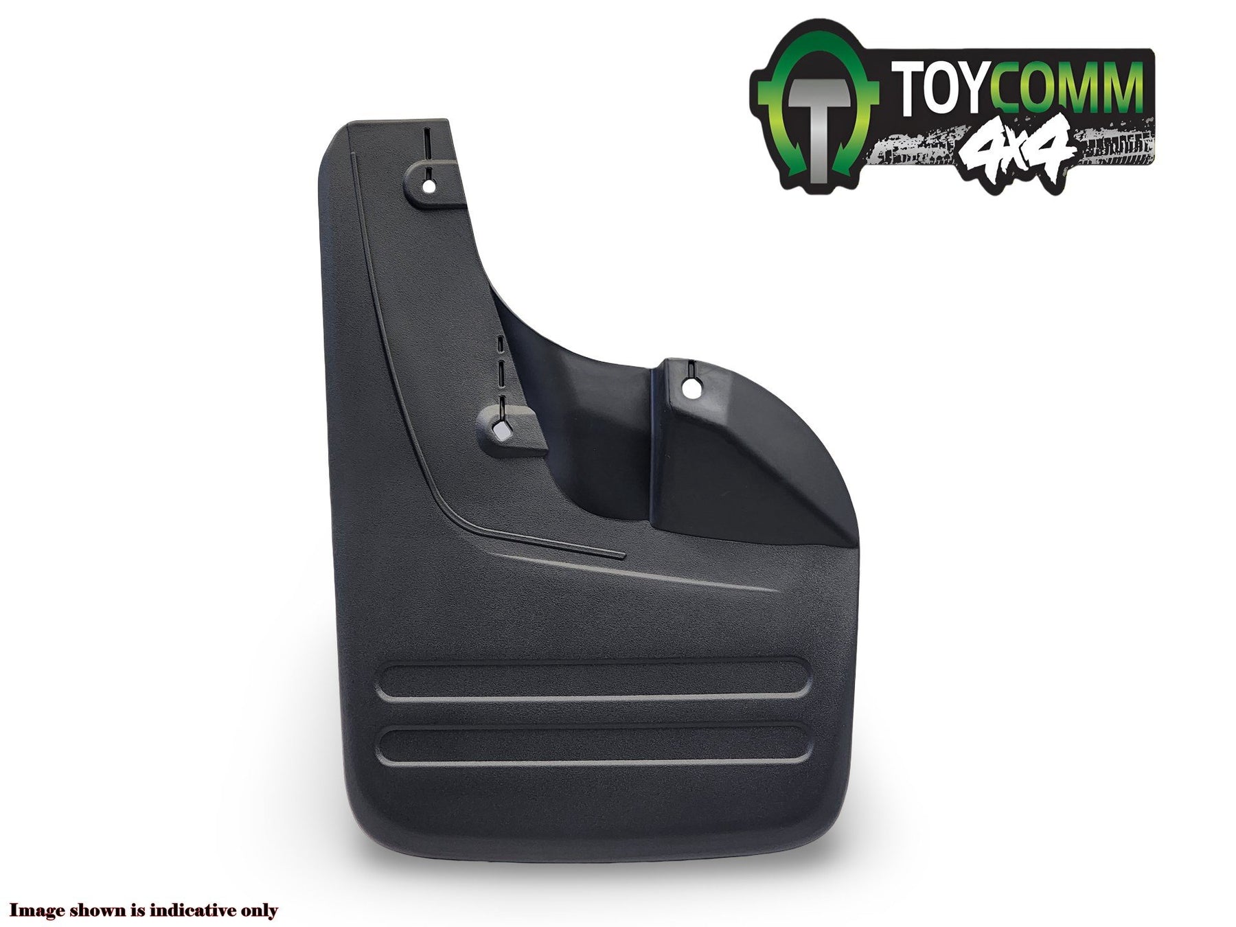Mar 2005 to Aug 2015- Toyota Hilux 4WD- Mud Flaps- Lh Front, Flared Type