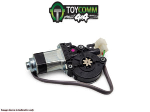 May 1990 to Mar 1998- Toyota Land Cruiser 80 Series- Left Front Door Regulator Motor- Power, Door Motor Only