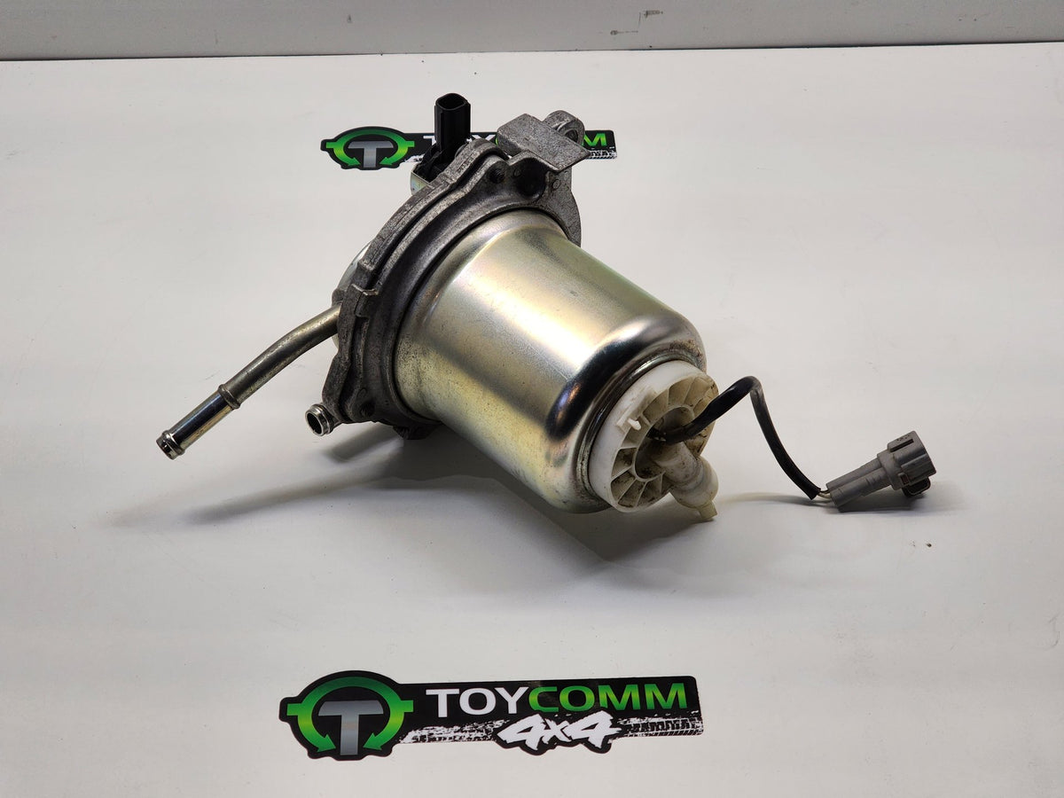 Mar 2007 to Sep 2016- Toyota Land Cruiser 76 Series 78 Series 79 Series Diesel 4.5L Engine Code 1VD- Fuel Filter Housing- Filter Primer Pump