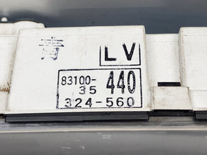 Oct 1988 to Sep 1997- Toyota Hilux Diesel- Instrument Cluster- Cluster Standard, Cable Type Speedo