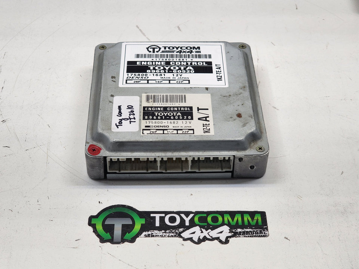 Jul 1996 to Jan 2003 - Toyota Land Cruiser Prado 95 Series Diesel 3.0L Engine Code 1KZ-TE Automatic - Engine ECU - Ecu Only