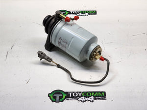May 1990 to Mar 1998 - Toyota Land Cruiser 80 Series Diesel Turbocharged 4.2L Engine Code 1HD - Fuel Filter Housing - Hand Primer Pump
