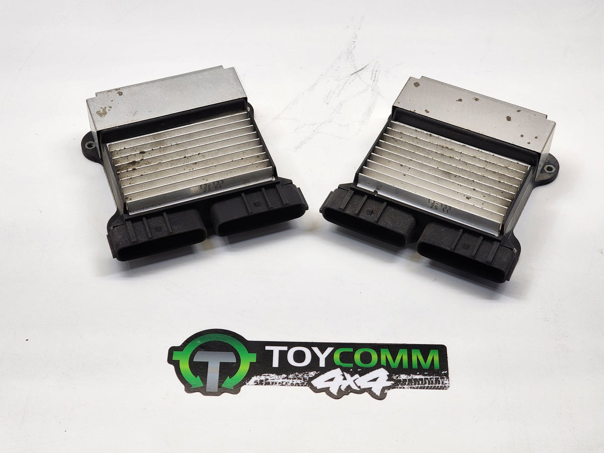 Aug 2012 to Sep 2016- Toyota Land Cruiser 76 Series 78 Series 79 Series- Fuel Injector Driver Module- Assy (Pair), Assy, Individual Drivers- PNs: 8987060120, 8987171010
