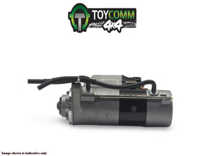 Mar 2007 to Sep 2016- Toyota Land Cruiser 76 Series 78 Series 79 Series Diesel Turbocharged 4.5L Engine Code 1VD-FTV- Starter Motor- (My07 Update)