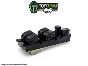 May 1990 to Mar 1998- Toyota Land Cruiser 80 Series- Right Front Master Power Window Switch