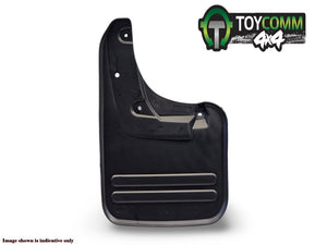 Mar 2005 to Aug 2015- Toyota Hilux 4WD- Mud Flaps- Rh Rear, Flared Type