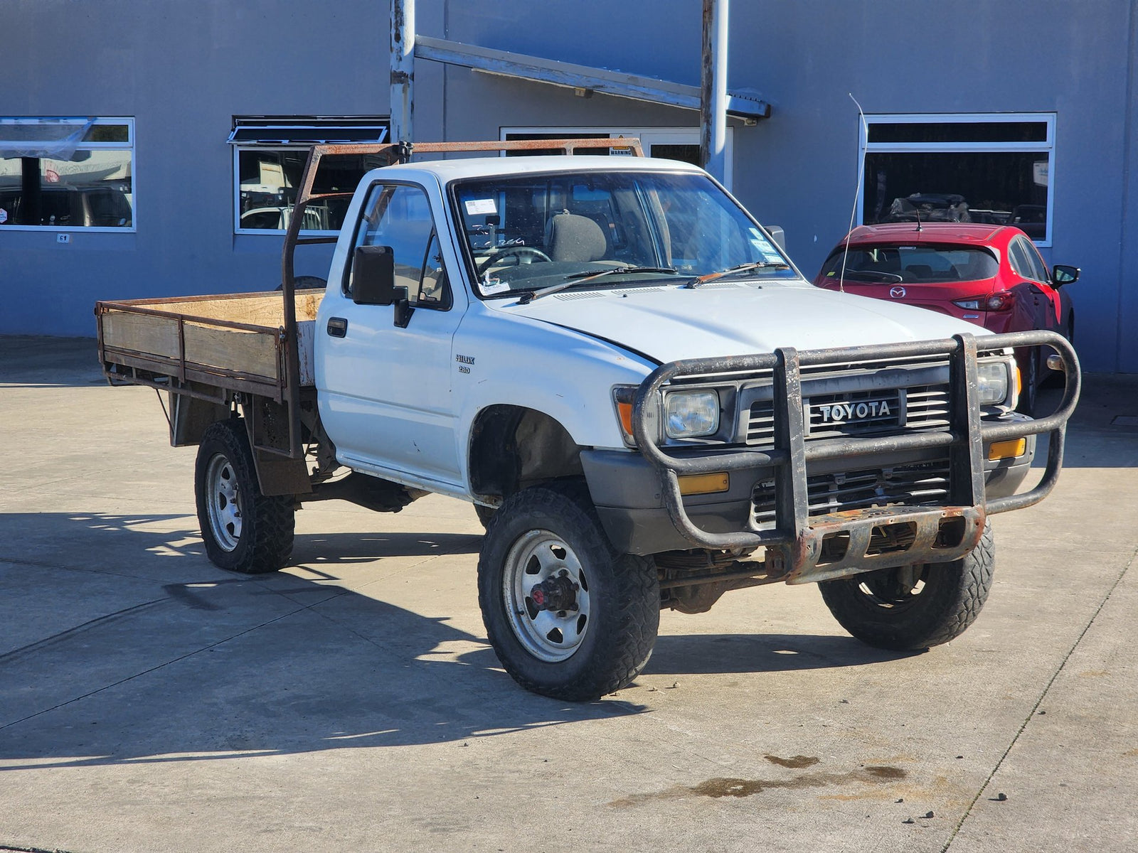 Now Wrecking: 1992 Toyota Hilux  LN106 Wreck Number: 113