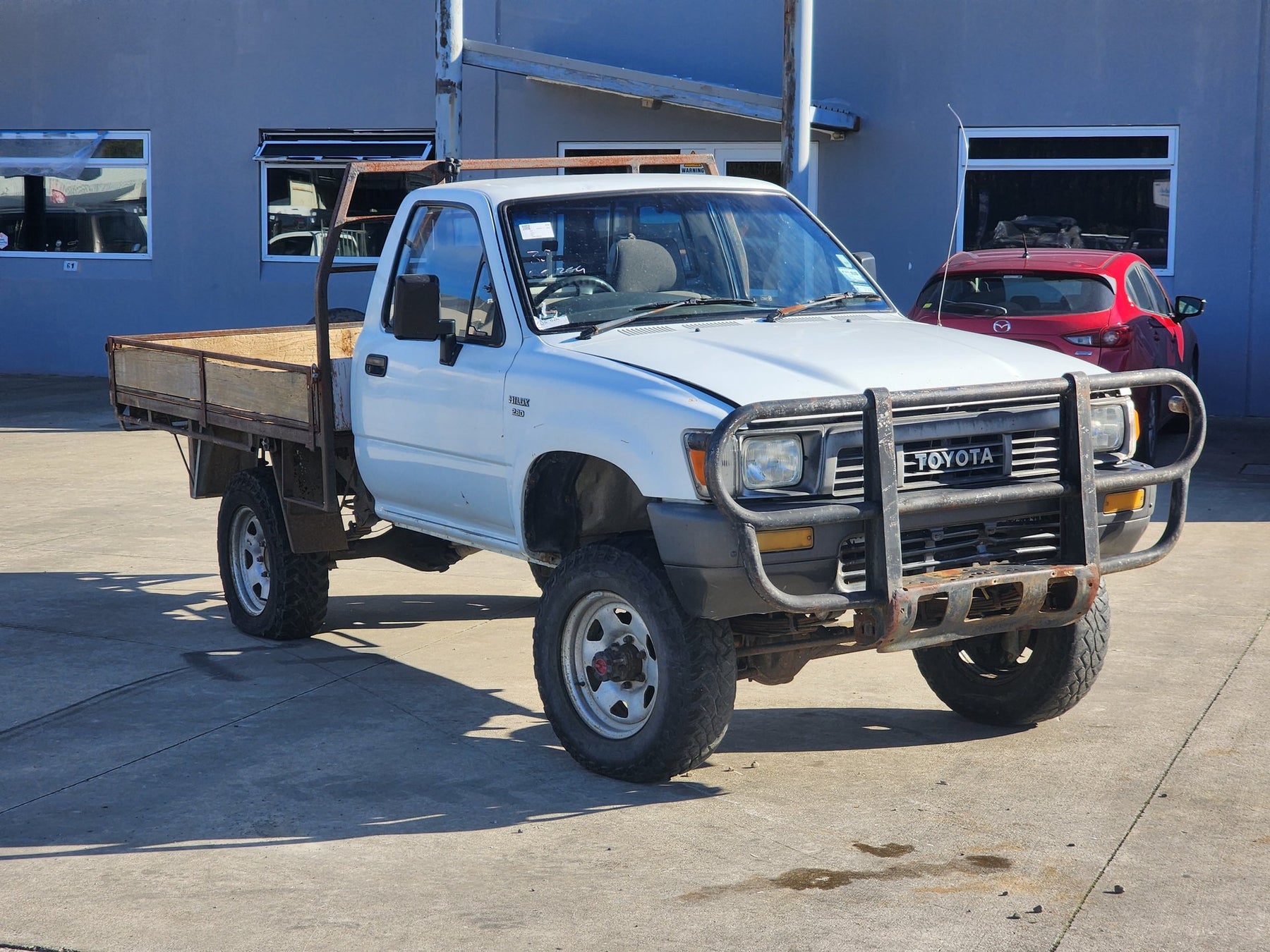 Now Wrecking: 1992 Toyota Hilux  LN106 Wreck Number: 113