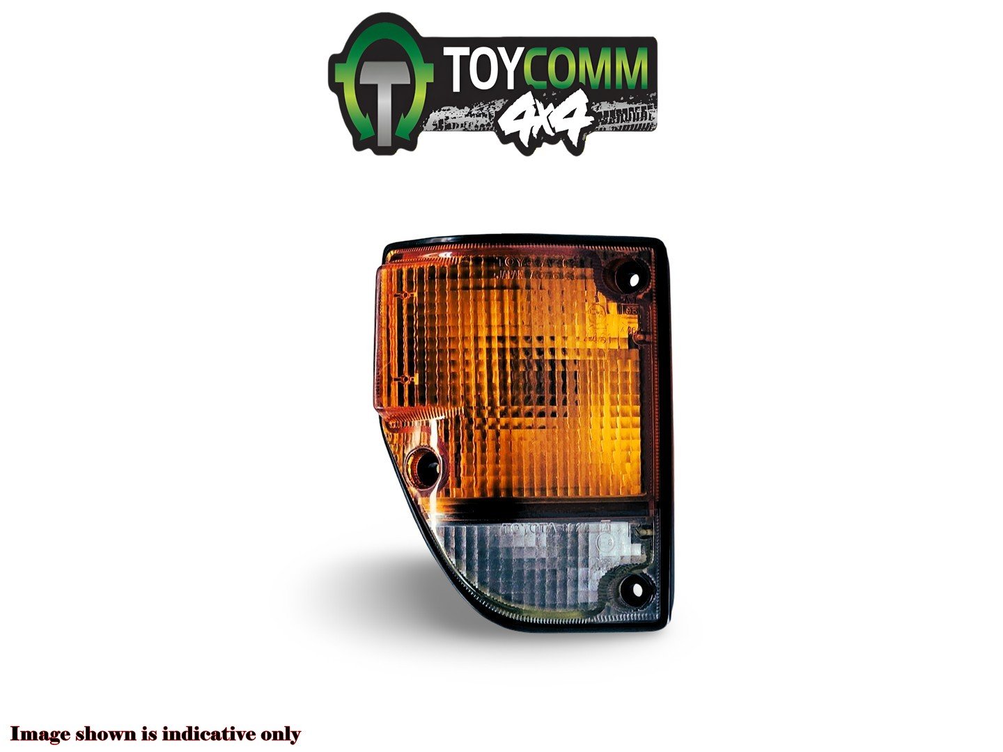 Jan 1985 to Oct 1999- Toyota Land Cruiser 70 Series- Right Indicator/Fog/Side- Corner Lamp, Lens# 83