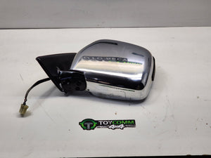 Jul 1996 to Jan 2003 - Toyota Land Cruiser Prado 95 Series - Left Door Mirror - Power Adjust, Chrome