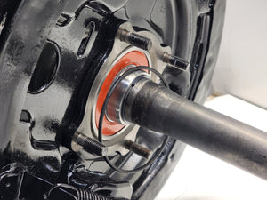 Oct 1988 to Sep 1997 - Toyota Hilux 4WD - Axle - Lh Rear, Solid Front Diff Type