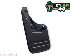 Mar 2005 to Aug 2015 - Toyota Hilux 4WD - Mud Flaps - Lh Rear, Flared Type