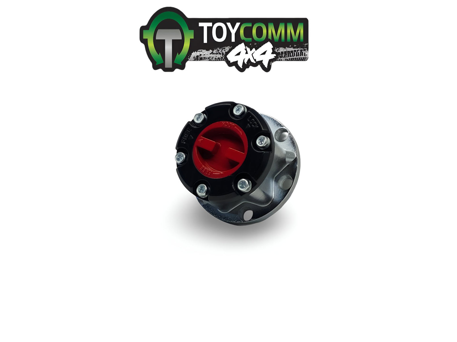 Toyota Hilux/Surf - Manual  Free Wheel Locking Hub, Red Cap Aisin
