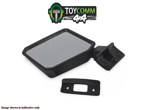 Jan 1985 to Oct 1999- Toyota Land Cruiser 70 Series Manual- Left Door Mirror- Skin Mount