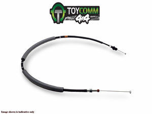 May 1990 to Mar 1998 - Toyota Land Cruiser 80 Series - Throttle Cable
