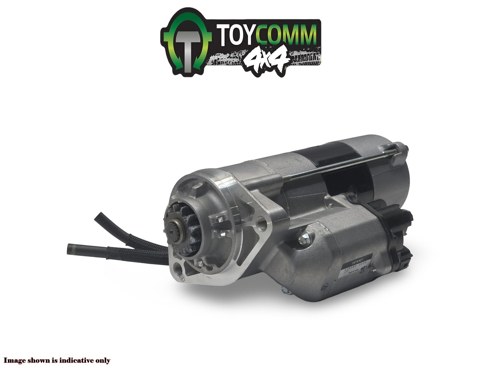 Mar 2007 to Sep 2016- Toyota Land Cruiser 76 Series 78 Series 79 Series Diesel Turbocharged 4.5L Engine Code 1VD-FTV- Starter Motor- (My07 Update)