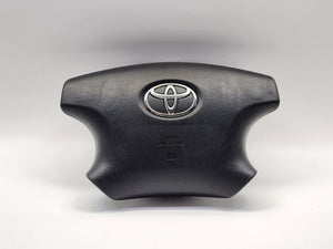 Feb 2005 to Jun 2011 - Toyota Hilux - Right Airbag - Steering Wheel, Grey, Non Audio Control Type